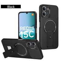 Sarung telefon untuk Xiaomi Poco C85, Poco C85 5G, Poco C85 4G dan Poco C85 4G dengan bahan gentian 