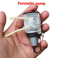 1Pcs Self Priming Pump Micro DC 3V 3.7V Peristaltic Water Pump Can Change Flow Direction Of Inlet An