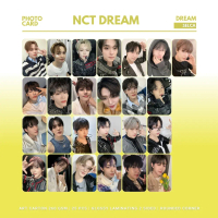 GLOSSY PHOTOCARD DREAM SELCA ROUNDED 25 PCS KPOP UNOFFICIAL MARK RENJUN HAECHAN JAEMIN JISUNG