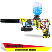 Electric Ultimate Orbeez Gun Gel Blaster With Laser Soft Paintball Splatter Ball Toys Shooter Pistol for Airsoft Weapon Outdoor