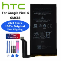 2024 Years Original Battery GMSB3 For HTC Google Pixel 6 Pixel6 4614mAh High Quality Rechargable Battery Batteries + Tools