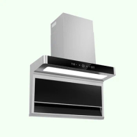 90cm Stainless Steel Home Kitchen Side Range Hood Smart Hood Appliances For Kitchen chimney
