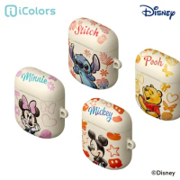 Disney Mickey Protective Cover for Applicable Airpods2 Minnie Headset Cover Bluetooth Box Hook Airpod1 / 2