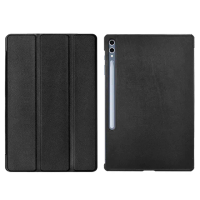 【Metal-Slim】Samsung Galaxy Tab S10+ SM-X820/SM-X826 高仿小牛皮三折站立磁吸皮套