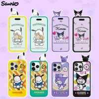 Anime Cartoon Sanrio Kuromi Pachacco Hangyodon Iphone Case Fashionable New Doll Silicone Case Suitable for Iphone13-15Promax