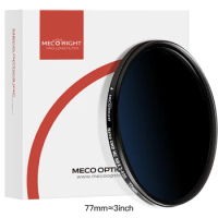 Mecoright MC ND2-400 Filter Variable 16-2000 Neutral Density For Canon Sony Nikon Fuji Camera Lens 49 58 67 72 77 82mm ND1000