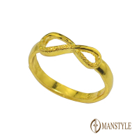 MANSTYLE 愛無限大 黃金戒指 (約0.83錢)