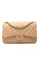 Chanel 二手香奈兒 Jumbo 經典羊皮雙蓋包