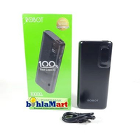 Powerbank Robot RT102 Powerbank Kapasitas Besar 10000mAh Power Bank Fast Charging