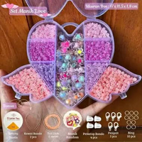 DIY Set Beads Mainan Edukasi Anak Perempuan Manik Manik - SM027 SET - LOVE WINGS