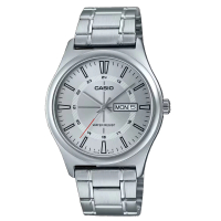 【CASIO 卡西歐】紳士經典鋼帶錶(MTP-V006D-7C)