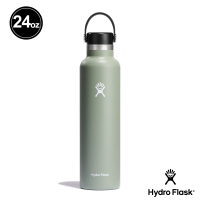 【Hydro Flask】24oz/709ml 標準口提環保溫杯(灰綠)(保溫瓶)