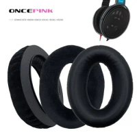 Oncepink Replacement Ear Pads for Sennheiser HD600 HD650 HD545 HD565 HD580 Headphone Velvet Memory Earpads Ear Cover Headbeam