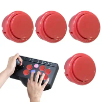 Arcade Console Buttons Game Console Parts For Arcade Game Console Crane Machine ArcadeConsole Rocker FightingController Joystick