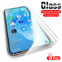 3Pcs Tempered Glass Screen Protector For Oppo Reno9 A 5G Reno 7 9 Reno7 A 7A A9 Reno9A CPH2523 Reno7A CPH2353 Glass Full Cover