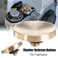 1Pcs For Fuji FujiFilm X100F X E3 XT2 XT10 XT20 X-T30 Replacement Durable Brass Shutter Release Button Camera Accessories