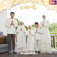 SARIMBIT NIBRAS 2023 GAMILA BROKEN WHITE