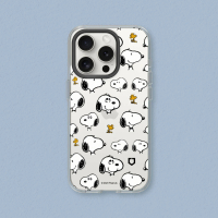 【RHINOSHIELD 犀牛盾】iPhone 14系列 Clear透明防摔手機殼/史努比-Sticker-Snoopy&amp;胡士托(Snoopy)