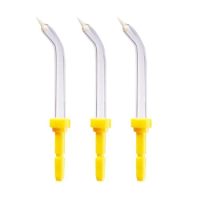 3Pcs Replacement Periodontal Jet Tips For Waterpik Flycat Tips Dental Water Flosser Oral Irrigator Hygiene Nozzles WP-900 WP-660