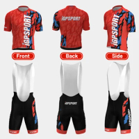 2022 IGPSPORT Chinese Cycling Wear Cycling Clothing Short Sleeve Cycling Clothing Summer Road Bike Set