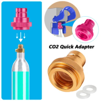 Soda Quick Connect Terra DUO ART To External CO2 Adapter With Quick Disconnect Connector For Soda-Stream Water Bubbler Adapter