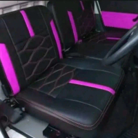 Cover jok / Bungkus Jok mobil bagian Kenek dan Supir untuk Semua Jenis Mobil Pick Up Bahan Tebal Ful
