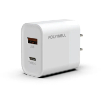 【POLYWELL】PD雙孔快充頭 30W Type-C+USB-A充電器 BSMI認證(適用蘋果iPhone/iPad/安卓手機平板)