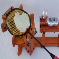 NEW Winch type Personal DIY badminton racket stringing machine Pulling Threading machine wire stretcher Over 60LB HT005