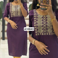 Vatican Kurti, HSB GENELIVA, นุ่ม, พร้อมงานปักและเลื่อม, มีไซส์ S ถึง 5XL, Baju (เฉพาะท็อปส์ซูเท่านั