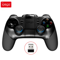 Ipega PG-9156 Bluetooth 2.4G Wireless Game Controller Mobile Trigger Joystick For iOS MFI Games Android TV Box PC For PS4