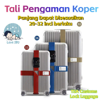 TSA Customs Lock Luggage Cross Straps Seat Belt Strapping Straps /Tali /Belt/ Strap Tebal Pengikat S
