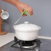 取盤夾防燙夾碗器家用廚房小工具防滑盤子砂鍋蒸菜不銹鋼碗碟夾子