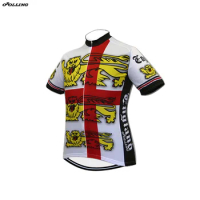 New Classical ENGLAND Team Maillot Cycling Jersey Customized Orolling Tops