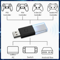 TY-1803 USB Receiver for Switch Xbox One S/X Console Bluetooth-compatible 5.0 Wireless Controller Gamepad Adapter Gaming
