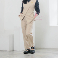 MSS | BINARA Vest Angkle Pants ONE SET Rompi Wanita Blazer Outer Wanita Baju Kerja Forma Non Formal 