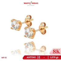 Anting Emas Kadar 8K Wahyu Redjo AN-8K 31285324 Non Pameran