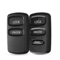 2/3 Button Remote Key Case Black Keyless Car Key Shell Car Key Fob Replacement For Mitsubishi Lancer Galant Outlander Pajero V73