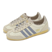 【adidas 愛迪達】休閒鞋 Japan W 女鞋 米白 紫 復古 金標 愛迪達(JI2664)