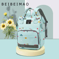 BEIBEIMAO Genius Bala Tas diaper Bayi Multifungsi Baby diapers bag Perawatan tas Perlengkapan Ransel