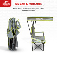 SPEEDS Kursi Lipat Kanopi Outdoor Portable Folding Canopy Chair 031-60