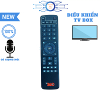 Điều khiển đầu thu Viettel TV360 mẫu 02, Điều Khiển Viettel TV360 Có Giọng Nói - Tặng kèm pin