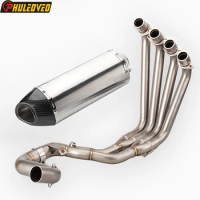 For Honda CBR650R CBR650F CB650F CB650R 2014-2023 Motorcycle Exhaust Full System Manifold Collectorwith Muffler Exhaust Silencer