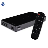 yyhc 2022 P8 DLP Mini Portable Projector 4K Home Beamer Android 9.0 Home Cinema Wifi BLE 1080P Mini Projector for Phone