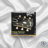 Senar Gitar Akustik & Elektrik Gibson Pure Satu Set Ukuran 009