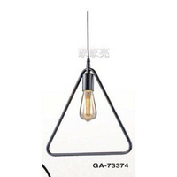 (A Light) 設計師 嚴選 工業風 吊燈 單燈 經典 三角鐵 GA-73374 餐酒館 餐廳 氣氛 咖啡廳