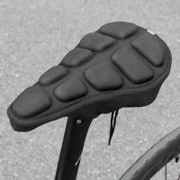 Memory Foam Bike Seat Cover Waterproof Breathable Bicycle Saddle Cover Universal Fit Bike Seat Cushion Thickened Rebound Bike