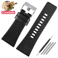 22mm 24mm 26mm 27mm 28mm 30mm 32mm Genuine Leather Strap Watchband For diesel Watches DZ4386 1657 13