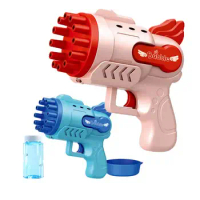 Bubble Guns For Kids Summer Toy Bubbles Guns For Kids Automatic Bubble Blaster With Bubble Refill For Summer Party Favors