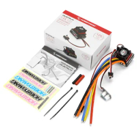 Hobbywing 10BL120 QuicRun 1/10 &amp; 1/12 Brushless Sensored 120A ESC Electronic Speed Controller for RC Cars Touring