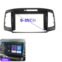 9 inch Car Frame Audio Dash Trim Kits Facia Panel Radio Player screen 2din for Android Toyota PREMIO ALLION 2001-2009